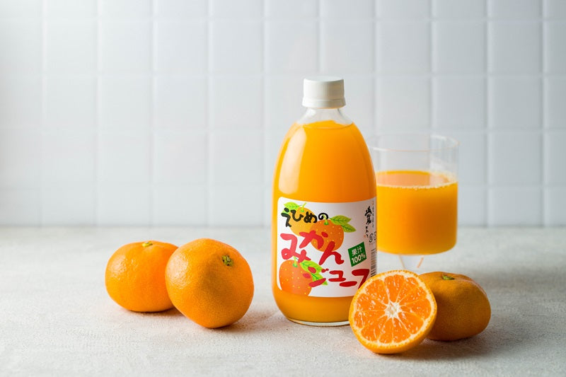 愛媛のみかんジュース(伯方果汁) 果汁100% 500ml×12本