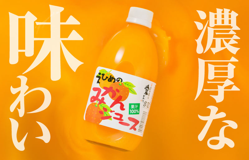 愛媛のみかんジュース(伯方果汁) 果汁100% 500ml×12本